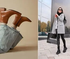 چند تا تیپ با نیم بوت / منتظر نمون برف تا کمر بیاد واسه نیم بوت پوشیدن اینجوری شیک شو