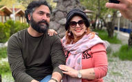 (عکس) بهاره رهنما و همسرش (حاجی) در چهارشنبه سوری