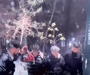 آواز محلی؛ کوردها از ذوق تو برف چه رقص میرن هبژی زنجیر زنجیر میرن