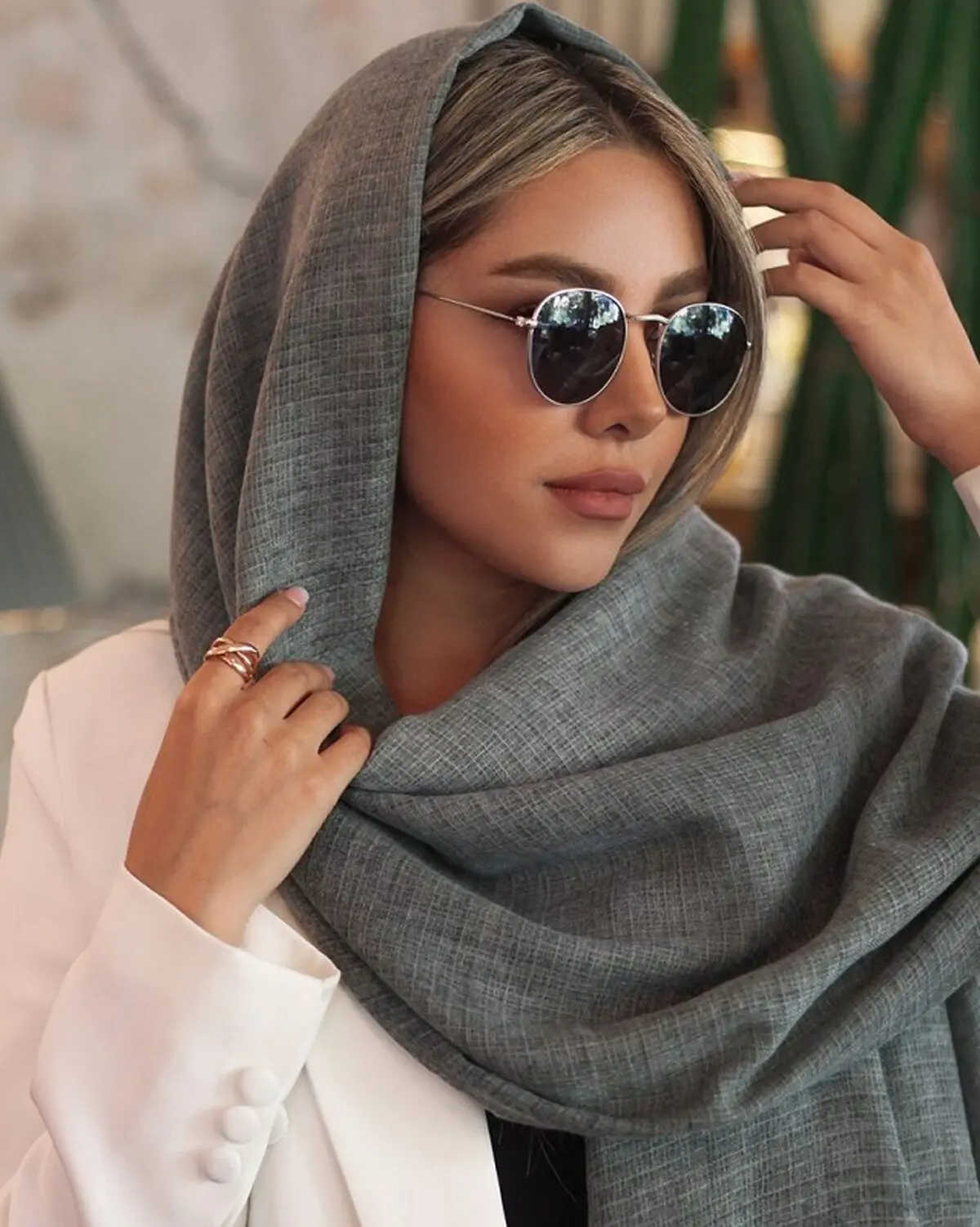 شال ساده
