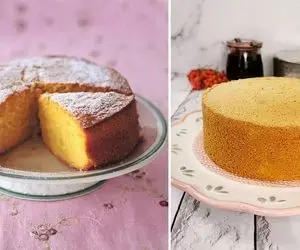 طرز تهیه کیک ساده خوشمزه با فر و بدون فر/ اینجوری بپزید حسابی پف میکنه و خوش طعم میشه