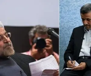 نامه احمدی نژاد به روحانی: جلوی جنگ را بگیرید