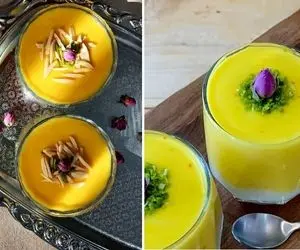 طرز تهیه فرنی بستنی / یه دسر خوشمزه و جذاب که راحت و سه سوته آماده میشه