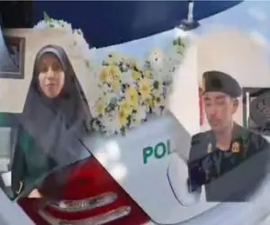 عجایب شهر؛ عمرا اگه فکر میکردی تو کلانتری هم بشه ازدواج کرد ماشین عروسشون آرزوعه