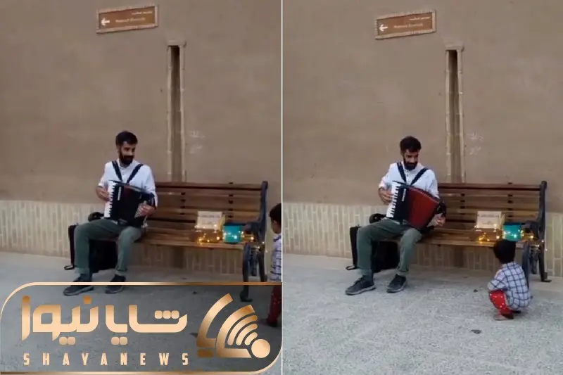 آواز خیابانی؛ آقاهه چه دلنشین برای بچه های بی سرپرست آهنگ زد فقط اونی که پابرهنه نشست
