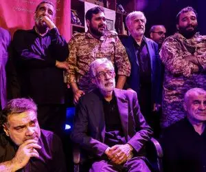 اشک‌های پدر در آخرین وداع؛ گریه‌ سوزناک حداد عادل هنگام اقامه نماز بر پیکر‌ دخترش