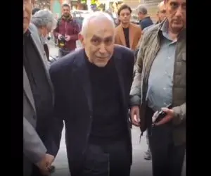 ویدئویی فوق احساسی و غم انگیز از ناصر ممدوح در مراسم ختم ناصر طهماسب