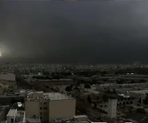 تاریکی تهران ناشی از ترکیب دود و ابرناکی است