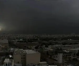 تاریکی تهران ناشی از ترکیب دود و ابرناکی است