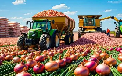 مستند کشاورزی / آبیاری مبتنی بر هوش مصنوعی و کاشت با هدایت جی‌پی‌اس برای رشد پیاز 