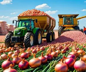 مستند کشاورزی / آبیاری مبتنی بر هوش مصنوعی و کاشت با هدایت جی‌پی‌اس برای رشد پیاز 