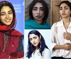 کیف کوک گلشیفته فراهانی با آقای معروف اونوری؛ خانم تو بیابون چه صفایی می کنه!