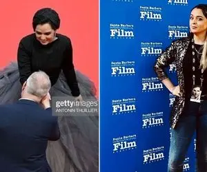 دامن پُف دار "ترانه علیدوستی" دردسر شد؛ خانوم تو کن با همه اوکی بود چه خانوما چه...!