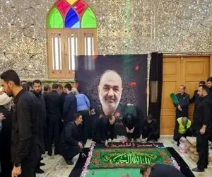 اولین تصویر از مزار شهید حاجی‌زاده و محل دفن سپهبد سلامی