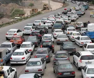 آزادراه تهران-شمال یک‌طرفه شد