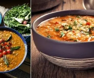 طرز تهیه آش گوجه فرنگی یه غذای سبک اما مقوی مخصوص افطاری / طعم لذیذ یه آش متفاوت