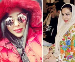 قیافه گرفتن "لیلا اوتادی" در ماشین گران و سانروف دارش! +فیلم