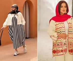 استایل تابستونی باید متفاوت باشه؛ پیراهن و کت کراپ بپوش مانتو کتی و همیشه میشه پوشید