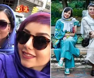 فِیس زیبا کرمعلی یه چیزای اروپایی داره برگ ریزون؛ فقط با یه جوجه روسری آخههه!