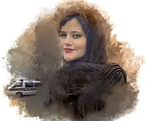 (عکس) تصویری از مهسا امینی که جهانی شد!
