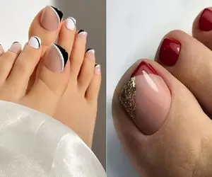ناخن‌ پای خوشگل با طرح‌ های جذاب / طرح‌ های خفنی که،  همه جا حرفشو می‌ زنند!