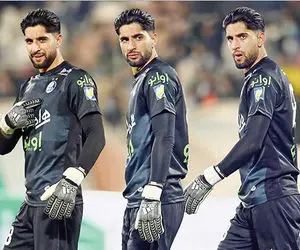 گلر استقلال بازی با تراکتور را از دست داد!