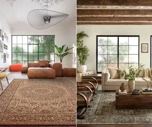 فرش گردویی با چه مبلی ست میشه / اگه میخوای دکورت تحولو قورت بده اینا بسی عالین شک نکن