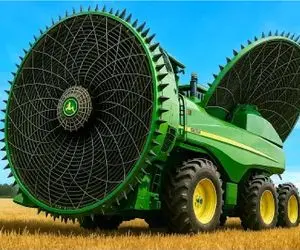 ابزارآلات غول پیکر؛ ماشین های خودمختار کشاورزی که ذهن شما را به هم می زند