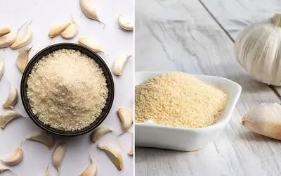 طرز تهیه پودر سیر خانگی به ساده ترین روش / ادویه عالی با حفظ رنگ و طعم سیر