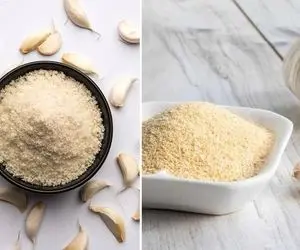 طرز تهیه پودر سیر خانگی به ساده ترین روش / ادویه عالی با حفظ رنگ و طعم سیر