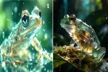 مرموزترین قورباغه جهان ملقب به شبح زنده/ شفاف ترین پوست متعلق به ایشونه اعضاشم معلومه