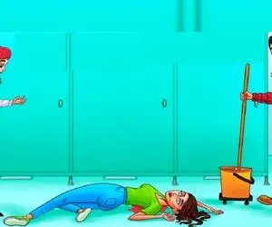 هوش تصویری؛ اگه فکر میکنی سلطان هوشی بگو قاتله این خانوم بخت برگشته کیه؟