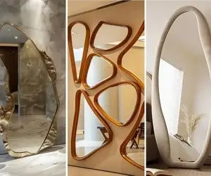 اشرافی ترین آینه های قدی که فقط یه ملکه میتونه تو خونه اش داشته باشه؛ مختص لوکس پسندا