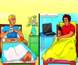 بازی فکری؛ اگه آدمای پولدارو از صد فرسخی تشخیص میدی بگو کدوم بیمار ثروتمنده