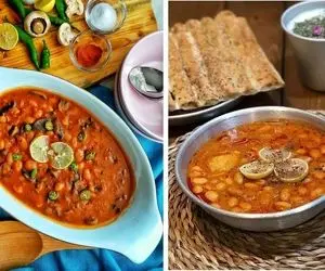 طرز تهیه خوراک لوبیا چیتی غذای خوشمزه پاییزی / همراه با نکات لعاب دار و خوشمزه شدنش