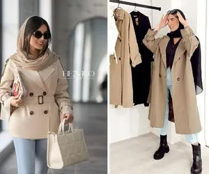 بارونی با چه شلواری شیکتره؟ / این مانتو چه بلند چه کوتاه فرقی نداره اینجوری پرفکته