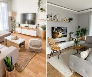 فرش های مدرن پذیرایی / اگه هال مثه قفس تنگ و تاریکه نباید فرش کلاسیک بندازی اینا مده