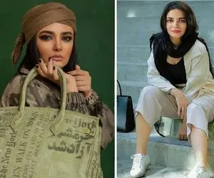 "لیندا کیانی" واسه تبلیغ با تیپ خفن جلو دوربین اینستا؛ خانومی تخت خواب تبلیغ نکن!