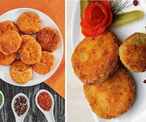 طرز تهیه کتلت مرغ سوخاری / یه دستور عالی برای درست کردن خوشمزه ترین کتلت