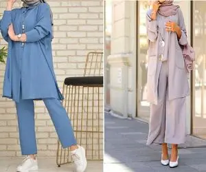چطور با مانتو مناسب قد بلند، شیک‌ تر از همیشه بشیم؟/یک قد بلند با پرستیژ با این مانتو