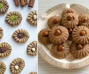 طرز تهیه شیرینی کره ای دارچینی / یه شیرینی خشک خوش عطر با بافت لطیف