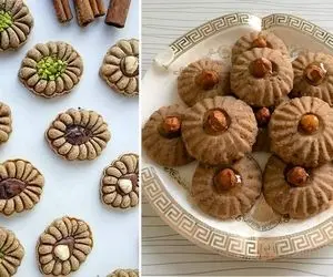 طرز تهیه شیرینی کره ای دارچینی / یه شیرینی خشک خوش عطر با بافت لطیف