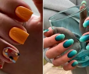 انواع کاشت آمبره ناخن و بیبی بومر / جذابیت دستت با این لاک ناخنا سر به فلک میکشه بانو