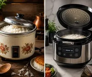 طرز استفاده از پلوپز قدیمی و جدید؛ نکات مهم حین پخت غذا و نحوه شستن داخل و خارجش