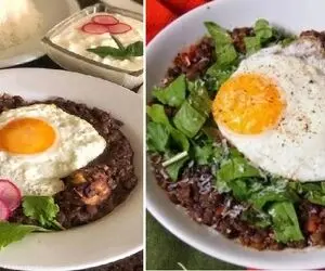 طرز تهیه مجی خورش شمالی به روش اصیل / غذای ساده و خوشمزه که فوری آماده میشه