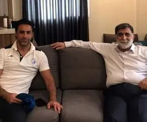 (عکس) مدیرعامل استقلال به شایعات پایان داد!