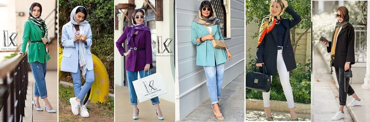 استایل اسپرت با مانتوی کتی