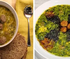 طرز تهیه آش برنج به روش اصیل / هوای پاییزی با این آش خوشمزه دلچسب میشه