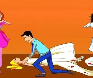 هوش تصویری؛ فکر میکنی تَه باهوشایی بگو کدوم از این ساقدوش ها قاتل عروس گیس طلایی اند؟