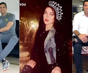وقتی سپهر حیدری و زنش وِلو میرن واسه دوزار عکسیدن؛ خانم با بدنسازی شده غووول!